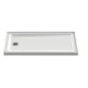 MAAX OLYMPIA 60L X 32W X 3H RECTANGULAR LEFT-DRAIN SHOWER BASE IN WHITE ACRYLIC -Lumber Hardware Store ssjmpg9ef9wo2fa49hob