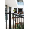 NUVO IRON BLSARK836S Black, Square Picket, 8′ Long X 36” High Aluminum Railing Section For Stairs. Comes With Top & Bottom Rail, 4 Mounting Brackets, Screws And 20 Balusters. Capable Of Adjusting From 0 To 38 Degrees