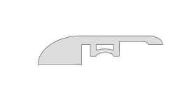 FALCON FLOORS 7MM VINYL REDUCER – BAYWOOD – 8 LNFT/PC