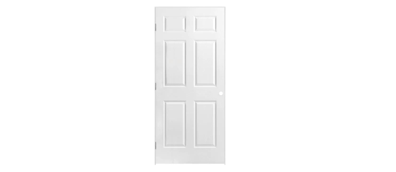 6 PANEL HOLLOW DOOR PRE MACHINED 34″ X 80″ X 1 3/8″ LEFT HAND 3 6 PANEL HOLLOW DOOR PRE MACHINED 34″ X 80″ X 1 3/8″ LEFT HAND