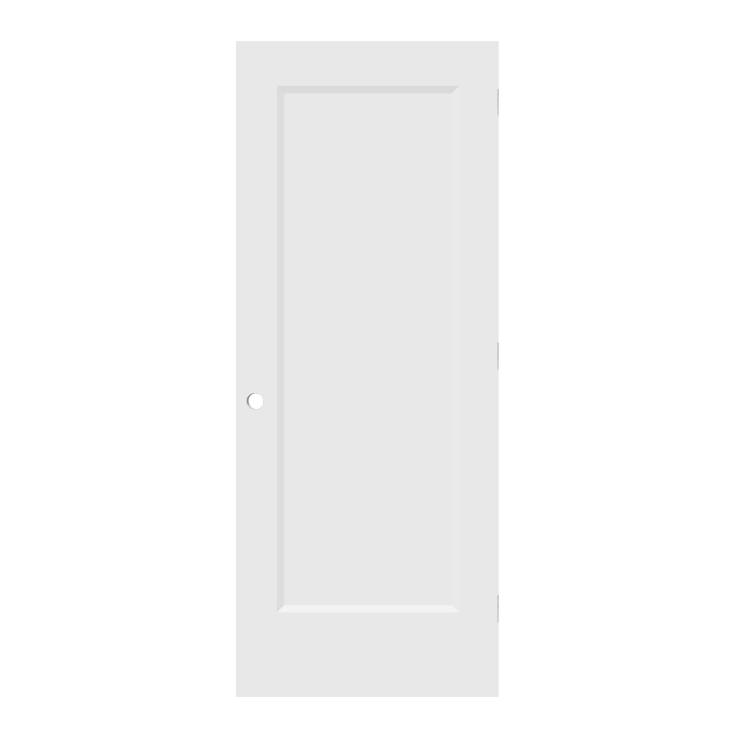1 PANEL SHAKER HOLLOW DOOR PRE MACHINED 32″ X 80″ X 1 3/8″ LEFT HAND 3 1 PANEL SHAKER HOLLOW DOOR PRE MACHINED 32″ X 80″ X 1 3/8″ LEFT HAND