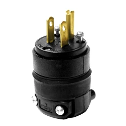 LEVITON 515PR WM BK EB PLG DEADFRT 2PO3WI 5-15P15A125V