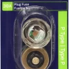 LEVITON 37945 FUSE PLUG P RATED 30A125V