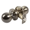 100202 TOUGH GUARD DOOR LOCK KNOB PASSAGE ANTIQUE BRASS -Lumber Hardware Store vtgvukcgauksakdb5fc6