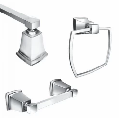MOEN Y3233CH BOARDWALK CHROME 3 PIECE KIT
