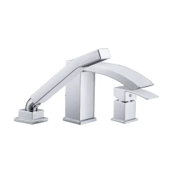 KODAEN F33103CP SATRO THREE HOLE DECK MOUNTED BATHTUB FAUCET -Lumber Hardware Store xdefzv9xlgenagivr48a