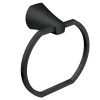 MOEN MY8786BL LINDOR MATTE BLACK TOWEL RING
