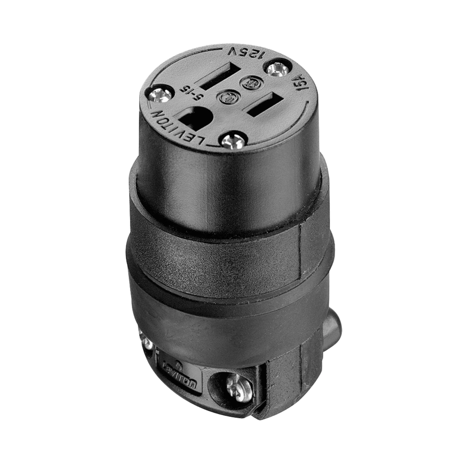 LEVITON 515CR EB CONN ABUSE 2PO 3WI POLAR 15A125V 3 LEVITON 515CR EB CONN ABUSE 2PO 3WI POLAR 15A125V