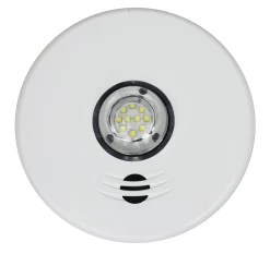 KIDDE P4010ACLEDSCA Integrated Talking Smoke 2-IN-1 Alarm / Strobe Light 120V With 10 Year BBU