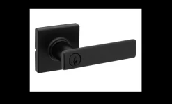 WEISER 9GLC5350-091 LOCK KEYED LEVER BRETON BLACK