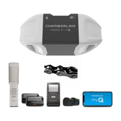 CHAMBERLAIN C2405C 1/2-HP Chain Drive Garage Door Opener With Wi-Fi