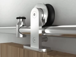 ONWARD 2460120SSPVC SLID DOOR SET 2M SS