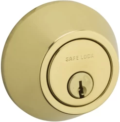 WEISER 9GDC94710-061 DEADBOLT SINGLE CYL ELEMENTS BRASS