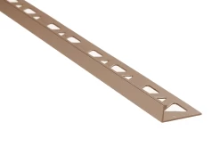 PROVA CM3151SCP08 FLAT TILE EDGE – SATIN CHAMPAGNE (SCP) – 3/8 IN. (10 MM) X 8 FT.