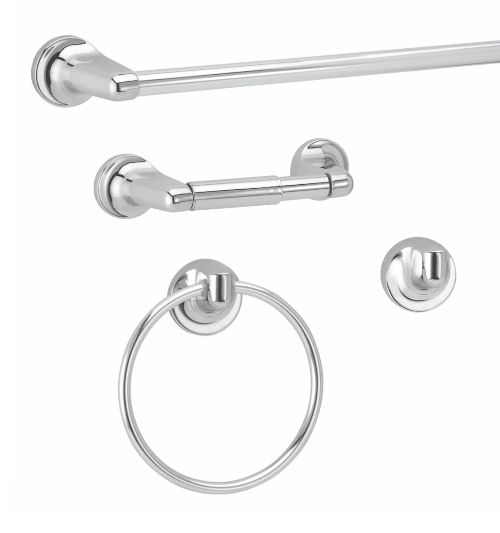 TAYMOR 02-D8450 INFINITY 4 PC BATH SET CH POLISHED CHROME (D) 3 TAYMOR 02-D8450 INFINITY 4 PC BATH SET CH POLISHED CHROME (D)