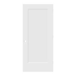 1 PANEL SHAKER HOLLOW DOOR PRE MACHINED 36″ X 80″ X 1 3/8″ LEFT HAND